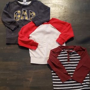Lot of 4 Toddler Boy shirts - Size 2T